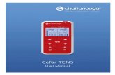 Cefar TENS · 2019. 1. 18. · 1. INTRODUCTION 47 CEFAR TENS FR Faisant partie de la gamme Chattanooga, les stimulateurs CEFAR sont utilisés quotidiennement et à travers le monde.