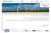 REPONSES AUX OBSERVATIONS DE M. DUGAST du …...Les résultats de l’étude ont été présentés au sein du rapport : 12-11-60-400-CGI – Projet éolien sur la commune de Saint-Georges-de-Rouelley