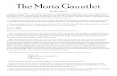 The Moria Gauntlet - HeroQuest · 2011. 3. 22. · The Moria Gauntlet by Ron Shirtz This scenario and tile set recreates the Fellowship race to the bridge at Khazad-Dßm as they seek