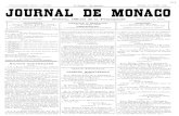 SOIXANTE-S1XIEME ANNÉE. — JOURNAL DE MONACO...075 SOIXANTE-S1XIEME ANNÉE. — N 3405.Le Numéro : . 10 centimes. MARDI 10 AVRIL 1923. JOURNAL DE MONACO JOURNAL HEBDOMADAIRE Bulletin