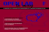 open lab #2 · 2020. 5. 11. · chimie. Un DEA de chimie organique et macromoléculaire obtenu en 1996 à l’Université de Lille, suivi du Doctorat dans la même discipline en 1999.