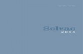 Rapports - Solvac4 chiffr Es clés solvac s.a. évolution boursière de l’action Solvac sur 5 ans Résultat net courant par action sur 5 ans Avant intégration par mise en équivalence