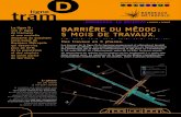 BORDEAUX LE BOUSCAT La ligne D : une 4e ligne ......de tramway et une nouvelle desserte du quadrant nord-ouest de Bordeaux Métropole qui desservira plus de 37 % de la population et