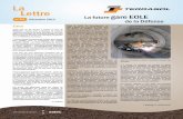 LaLettre La future gare EOLE de la Défense · 2018. 2. 7. · Barrage de Tabellout Texenna, Algérie L’Agence Nationale des Barrages et des Transferts d’Algérie (ANBT) a confié