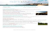 Journées Européennes du Patrimoine A Saint- A Saint---MaloMalomedias.tourism-system.fr/9/a/86479_programme_2013.pdf · 2013. 9. 13. · Dates et Horaires donnés sous réserve de
