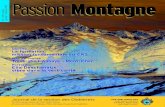 Passion Montagne - Section Diablerets du Club Alpin Suisse · 2019. 7. 16. · La station des Mosses organise, le 14 janvier 2018, une matinée théorique sur le thème des avalanches.
