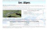 Texte documentaire - Les Alpes - ekladata.comekladata.com/chezmonsieurpaul.eklablog.fr/perso/... · Le mont Blanc (en italien Monte Bianco) est le point culminant de la chaîne des