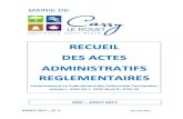 RECUEIL DES ACTES ADMINISTRATIFS REGLEMENTAIRES · 2017. 12. 5. · 2017-118 01/06/2017 International contact music pour organisation prestation musicale le 14 juillet ... 2017-120
