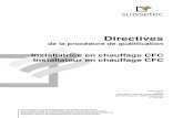 Directives PQ inst en chauffage CFC 2013 - suissetec...de la technique du bâtiment arrête le 26 novembre 2012, en accord avec l’ordonnance et le plan de formation du 12 décembre