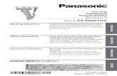 Gun Grip - Panasonic · 2017. 1. 18. · DHQX1189ZA/J1 C0316-0. 2 For U.S.A. Federal Communications Commission Radio Frequency Interference Statement Note: R This equipment has been