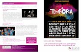LES 24 ET 25 NOVEMBRE DEBOUT SUR LE ZINC LES YEUX D’LA … · 2018. 6. 22. · La Tempora démarre dès le 29 juin à Ginestas avec le groupe Haïdouiti Orkestar pour treize concerts