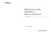 Network Video Recorder... · 2019. 10. 30. · 2 사용설명서를 읽기 전에 본 사용설명서는 ㈜아이디스의 제품인 DirectIP™ Network Video Recorder(네트워크
