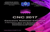 CNC 2017 - Tawjih Pro · 2019. 10. 1. · Email : abidi@emi.ac.ma / sbennani@emi.ac.ma Site Web : Ecole Nationale Supérieure d’Electricité et de Mécanique (ENSEM) Route d’El