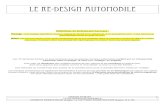 Le re-design automobile - ac-nancy-metz.fr...DOSSIER RESSOURCES (pages 1 à 12) PHASE INVESTIGATION (pages 13 à 15) Le re-design automobile Définitions du dictionnaire Larousse :