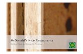 McDonald’s Nice Restaurants · 2018. 8. 2. · Section title header Subtitle here Les dates clés 28 avril 2008 1ère réunion avec la CRAM à Nice Novembre 2008 Fin de la première