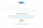 GUIDE COP22 - Partenariat Français pour l'Eau · 2016. 10. 13. · LES 4 PILIES DE L’ALLIANCE DE PAIS POU LE CLIMAT CONTINUENT DE FOME UN SOCL E DE REFLEXION POUR LA COP22: 1er