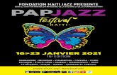 FONDATION HAITI JAZZ PRÉSENTEJazz d’Haïti, et nous sommes impatients de poursuivre notre partenariat avec Fondation Haïti Jazz tout au long de 2021 et dans le futur. M. Fabrizio