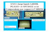 LNAs large bande G4DDKf1chf.free.fr/F5DQK/3_Preamplis_LNAs/LNAs large bande... · 2014. 2. 16. · F5DQK – juillet 2013 LNAs large bande PGA103+ et SPF5043Z rel 1.1 17 SPF5043z