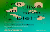 La vie de Galilée · 2020. 10. 16. · humaine. » dit Galilée à ... nazisme, la guerre, la bombe atomique et ce qu’elle a entraîné de nouveau dans la responsabilité des hommes