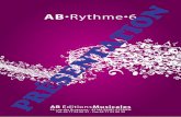 AB•Rythme•6 O N˜ 16 - Symphonie n 29 2 ème mouvement Andante W.A. MOZART (1756-1791) ˜ 17 - Sonate n 7 Un poco adagio W.A.MOZART (1756-1791) 17 piano violon 5116; 16 51; 17