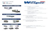 Gamme 2019 - WESPER · 2019. 9. 3. · LGAC LGAH -Puissance frigorifique De 20 à 190 kW -Puissance calorifique de 20 à 180 kW -Système plug and play avec module frigo intégré