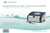 Imprimante jet d'encre A320i - APS Franceaps-direct.net/wp-content/uploads/2017/06/DominoA-series.pdf · 2017. 6. 19. · Domino s’engage et investit dans des pratiques environnementales