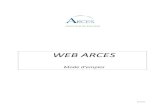 WEB ARCES...01-12-11 Connexion WEB ARCES 1) Connexion internet : Tapez l’adresse du site : Cliquez sur « Bienvenue » (uniquement la première fois) 2) Connexion au logiciel ARCES