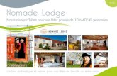 2021 Nomade LodgeNomade Lodge • T. : 07 60 60 20 04 • T. : 06 16 23 46 68 infos@nomade-lodge.com • 2À 45 minutes de Paris, nos différentes maisons d’hôtes vous permettent