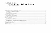 ADOBE Page Maker - Olivier Andreauoandreau.free.fr/supports/pagemaker.pdf · 2003. 1. 3. · ADOBE Guide de prise en main ... Dans Page Maker vous pouvez utiliser l'outil texte. Pour