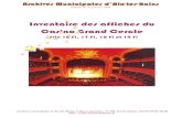 affiches du Casino - Site internet de la mairie d'Aix-les-Bains · Archives Municipales d’Aix-les-Bains Répertoire des affiches du Casino Grand Cercle Edition du 30/1/2008 1 16