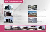 Samia Devianne - STRUCTURES MOBILES · 2019. 4. 19. · Surface de base 55 m², extensible avec le podium traditionnel Samia. Plateau réglable : 0,96 ou 1,50 m. Toiture aluminium
