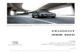 PEUGEOT 4008 4WD...Aautomobiles Peugeot - Société anonyme au capital de 304 506 400 € - RCS Paris B 552144503 - SIRET 55214450300018 APE 3111 - 75, avenue de la Grande Armée 75116