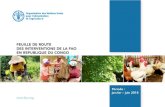 FEUILLE DE ROUTE FAO 2018 · 2018. 4. 3. · Feuille de route des interventions de la FAO en republique du congo - 3 SOMMAIRE 1. Contexte et Objectifs L’économie congolaise se