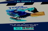 ¡ EL úNICO - Tempo Latino - 1er festival européen de musiques latines Afro …tempolatino.com/resource/doc/TempoLatino2018/CarnetDeBor... · 2020. 8. 26. · Défendre le métissage