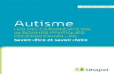 Autisme - Unapei...Introduction La prévention et la gestion des comportements-problèmes* que peuvent présenter certaines personnes avec autisme est une démarche inscrite