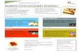 Évangélisation - Animation - Communion Bulletin Communautés …©ro-3... · 2016. 9. 26. · 2009-12-01 - 2 - SDAP (17-020) 2009.039 V o i c i l e s Sur la vie en Église : La