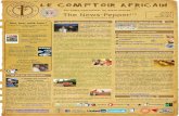 Le Comptoir Africaincomptoirafricain.net/wp-content/uploads/2021/01/nl202101.pdfLe Comptoir Africain Un autre commerce, un autre monde ... Année 8 Volume 1 La 77ème Janvier 2021
