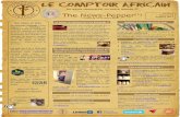 Le Comptoir Africaincomptoirafricain.net/wp-content/uploads/2017/10/nl201710.pdf · 2017. 10. 5. · Le Comptoir Africain Un autre commerce, un autre monde ... Année 4 Volume 10