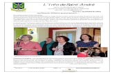 L’Info de Saint -André · 2018. 3. 27. · 2016-05-15 L’Info de Saint-André Page 3/12 Résumé de la séance du conseil municipal du 2 mai 2016 (le PV est disponible sur le