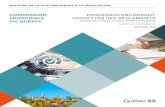 RAPPORT DE LA VICE-PRÉSIDENCE À LA VÉRIFICATION...La Commission municipale du Québec a annoncé, en juin 2020, des travaux d’audit dans 28 municipalités concernant le processus