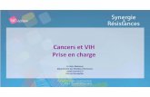 et VIH Prise charge · 2019. 10. 10. · Cancers et VIH Prise en charge Dr Alain Makinson Département des Maladies Infectieuses Unité InsermU175 CHU de Montpellier. ... urothélial,