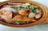 MMaallaayyssiiaa CCuulliinnaarryy TToouurraccessasiatours.com/wp-content/uploads/2020/01/Malaysia...Sep 25 Penang Malay and western buffet breakfast in hotel. Met by your guide and