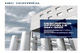 DESCRIPTION OFFICIELLE 2020-2021 - HEC Montréal · 2021. 1. 28. · OPER 30500 Gestion des opérations OPER 30508 Amélioration des processus et de la performance (OPER 30500 Co)