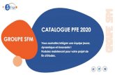 CATALOGUE PFE 2020 GROUPE ... CATALOGUE PFE 2020 Le Groupe SFM, membre de I’ITU-D (SFM TECHNOLOGIES, SFM INTERNATIONAL, SFM TELECOM, SFM EUROPE, SFM CAMEROUN et SFM BURKINA FASO),