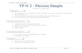 TP N°2: Flexion Simplef2school.com/wp-content/uploads/2019/10/RDM-tp2-flexion...TP N 2: Flexion Simple Atelier de Mécanique Générale & R.D.M Page:2 Ce fascicule de TP décrit le
