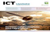 ICTCMYK LOGO Tous les acteurs du secteur de l’agriculture ont un intérêt à disposer de données météorologiques exactes, localisées et fiables. L’accès à ces données permet
