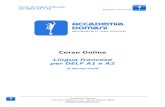AccademiaDomani Programma Generale Corso Lingua Francese 2020. 5. 23.آ  Corso di Lingua francese per