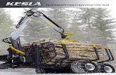 ÉQUIPEMENTS FORESTIERS POUR TRACTEUR€¦ · Kesla Oyj est un solide promoteur de la technologie du bois qui fabrique des machines forestières finlandaises de qualité depuis plus
