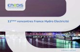 11èmes rencontres France Hydro Electricité · 2019. 10. 10. · S et CARD-I, et l’auto onsommation prise en charge des clients multi-sites par un conseiller unique pour tout le
