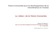 Vision Concertée pour le développement de la microfinance ...ftusanet.org/wp-content/uploads/2016/02/Intervention_Katia_Raguzzoni_-_Bilan.pdfVers une nouvelle stratégie d’inclusion